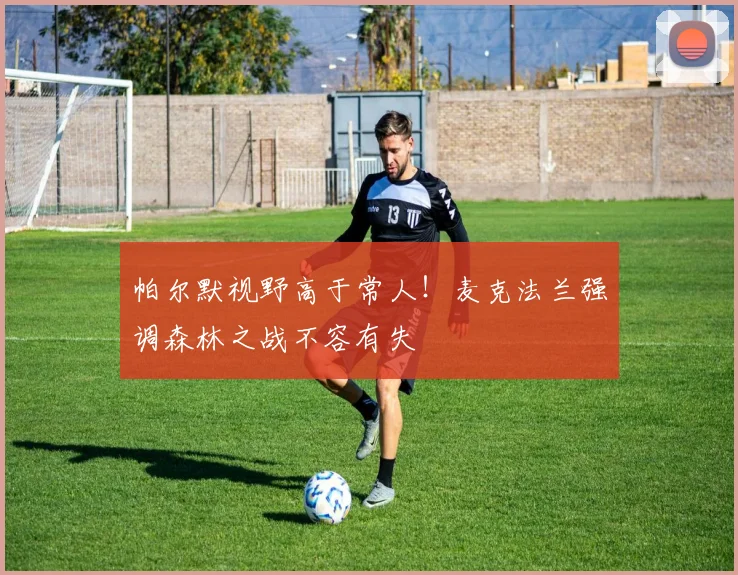 帕尔默视野高于常人！麦克法兰强调森林之战不容有失